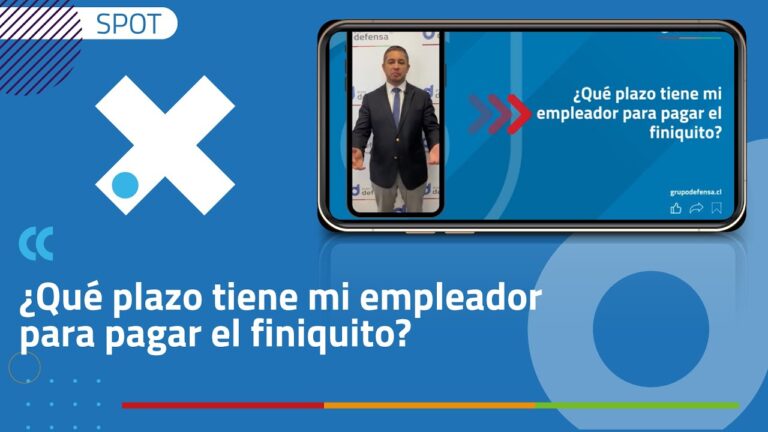 plazo para pagar el finiquito en españa