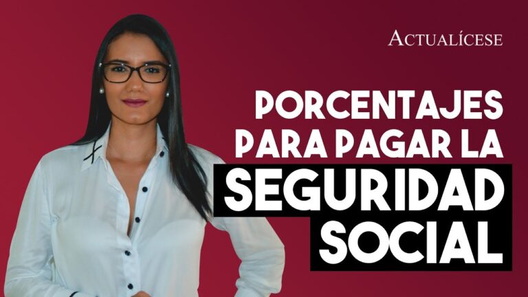 porcentake para ls seguirdssd social.de una nomina