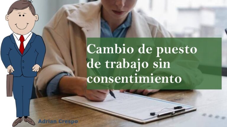 puedo negarme a un cambio de puesto de trabajo