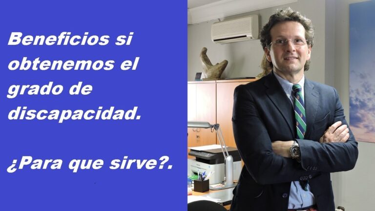 que beneficios tengo con una minusvalia del 33 por ciento