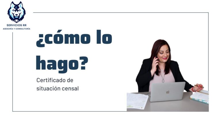 que es el certificado de situacion censal