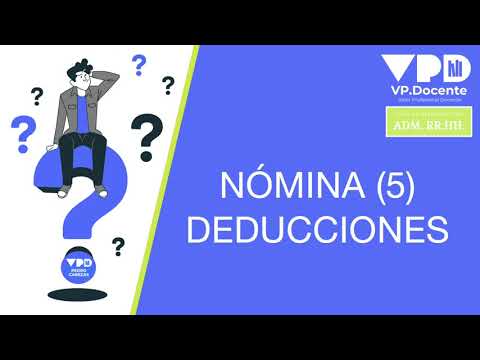 que es el total a deducir en una nomina