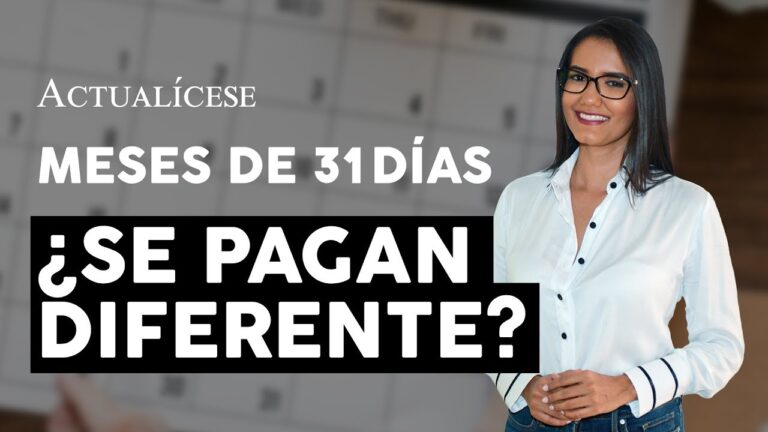 qué pasa con los días 31 de cada mes
