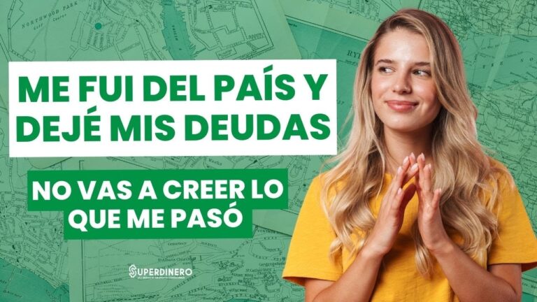 que pasa si me voy del país y dejo deudas