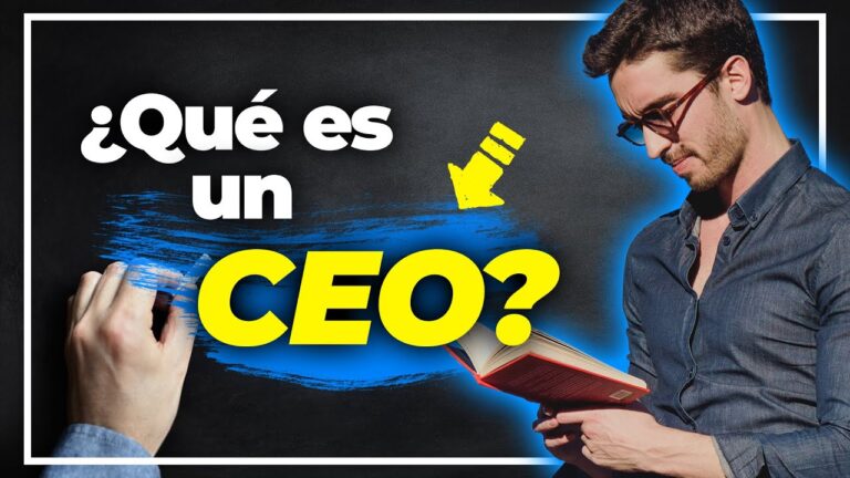 que significan las siglas ceo en una empresa