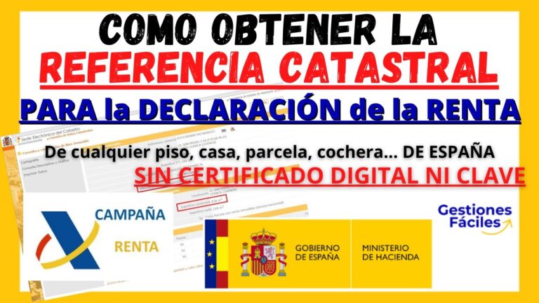 referencia catastral declaracion de la renta