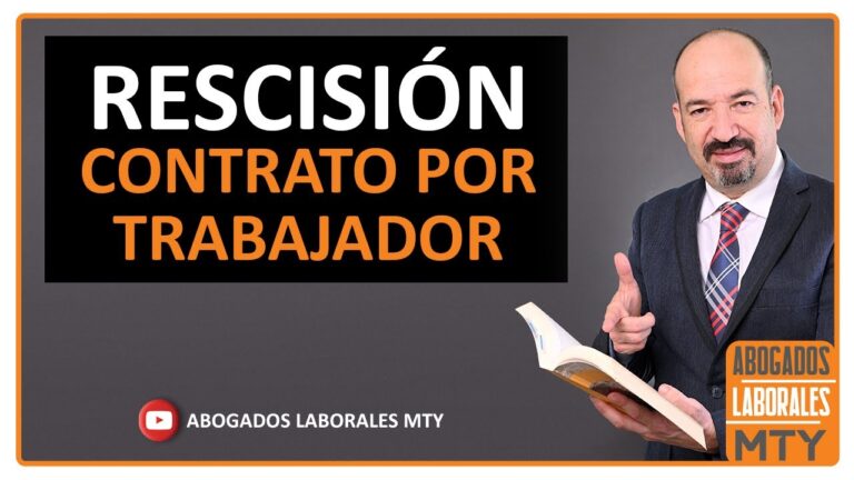 rescindir contrato de trabajo antes de tiempo