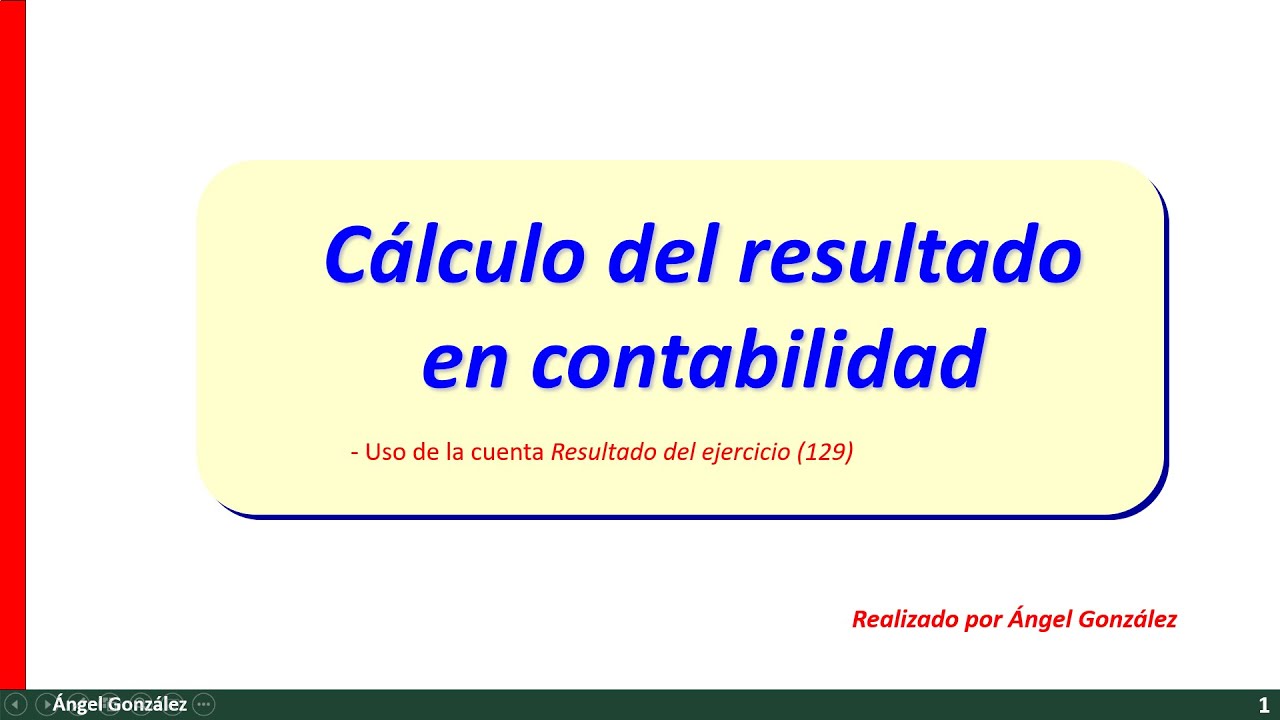 resultado del ejercicio es activo o pasivo