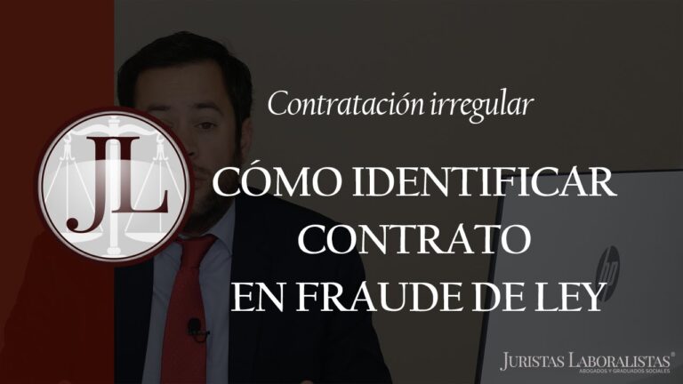 sanciones por contratos en fraude de ley