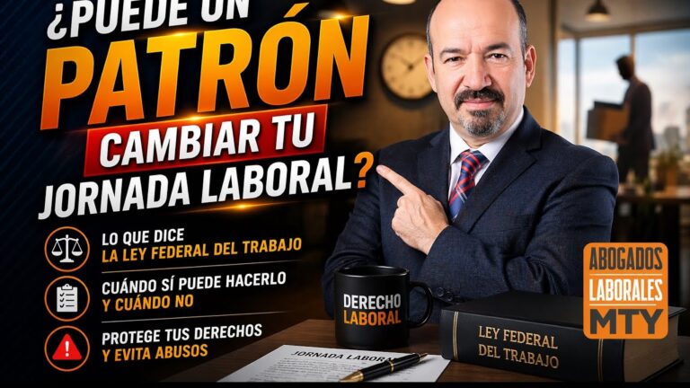 se puede cambiar la jornada laboral de un trabajador