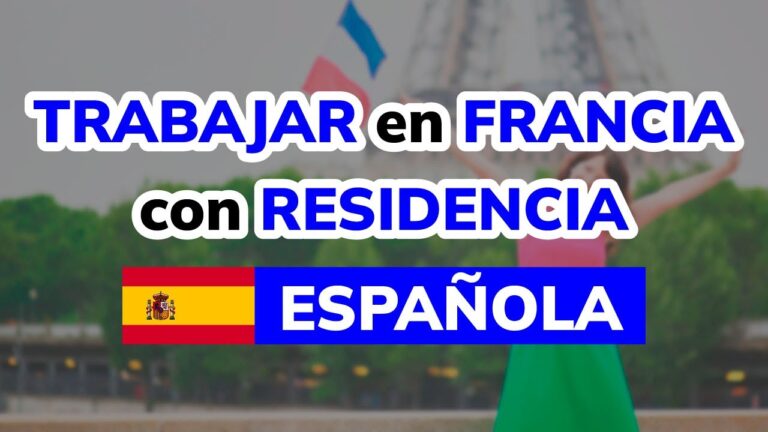 se puede trabajar en francia con nie español