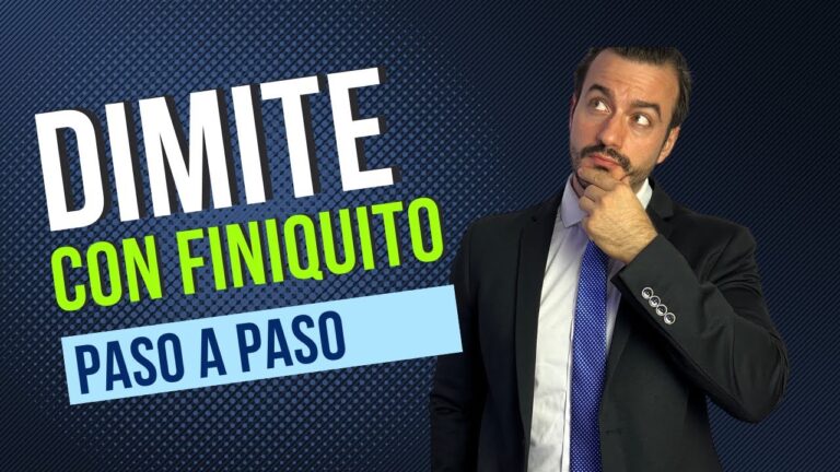 si me quiero ir del trabajo que debo hacer