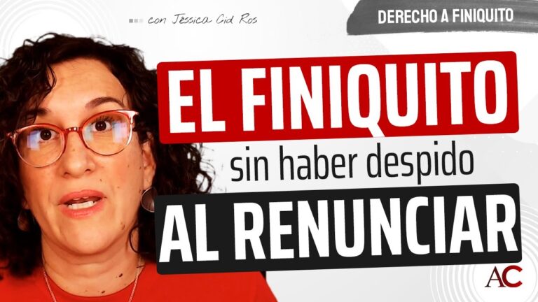 si te marchas de una empresa tiene finiquito