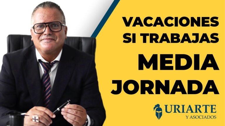 si trabajo 20 horas semanales cuantas vacaciones tengo