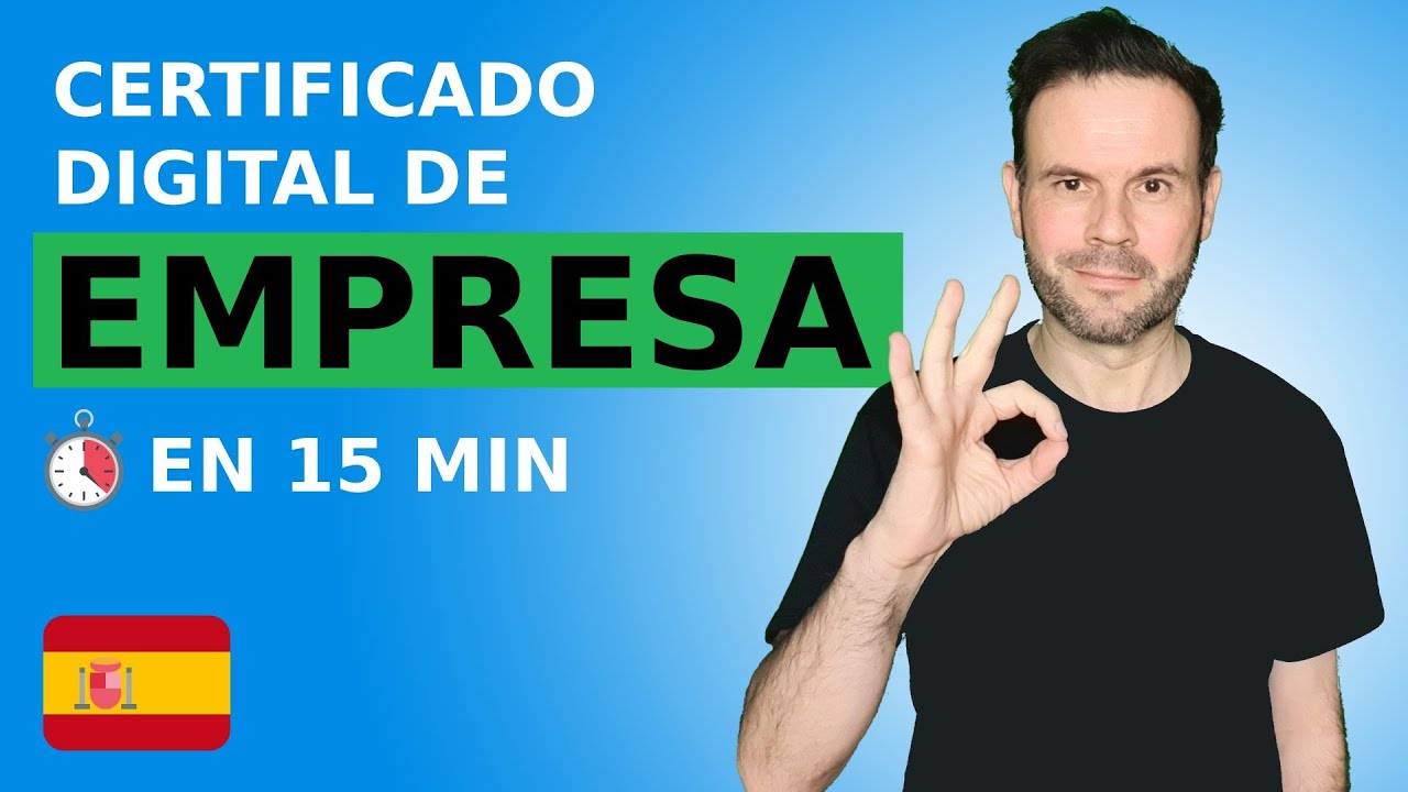 solicitar certificado digital de empresa