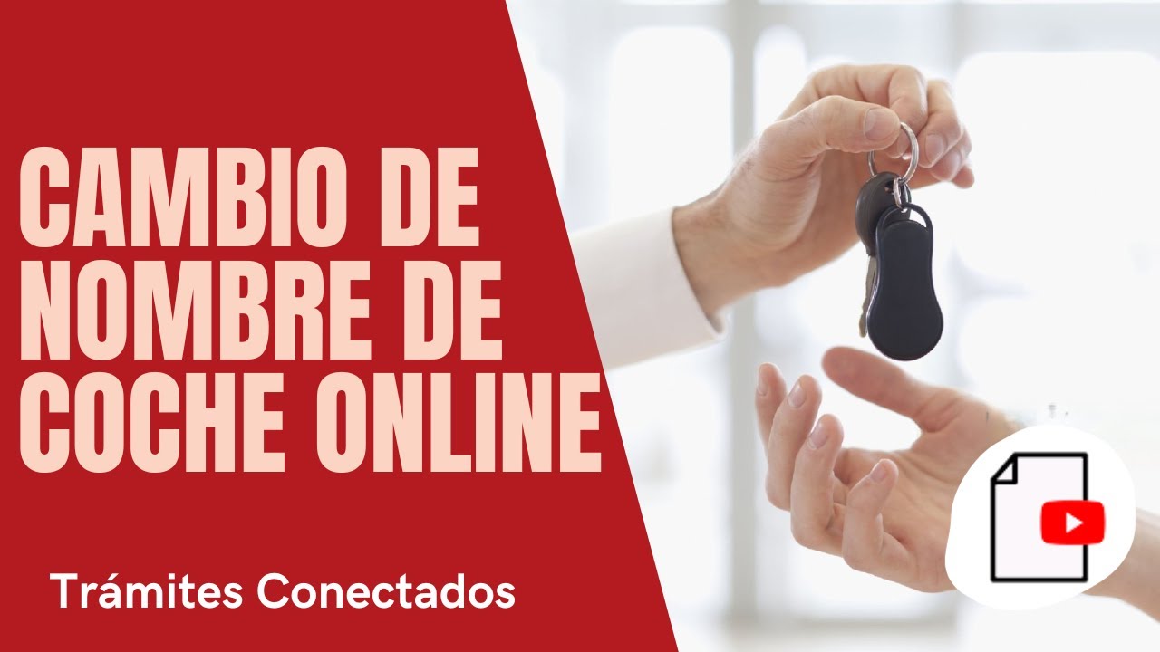 tramites para cambiar de nombre un vehiculo