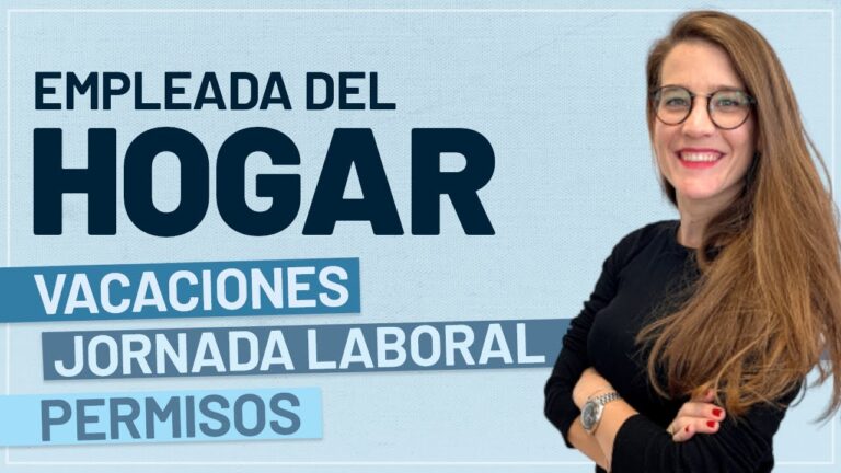 vacaciones empleadas de hogar a tiempo completo