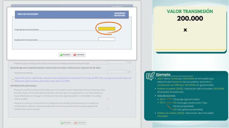 vivo en un piso de mis padres declaración renta